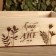 Wooden box "have a nice day", 24.5 × 14 × 8 cm