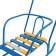 Sled "breeze 6", blue color