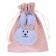 Bag for gifts "Rabbit", 16.5 × 14 cm, Mix color