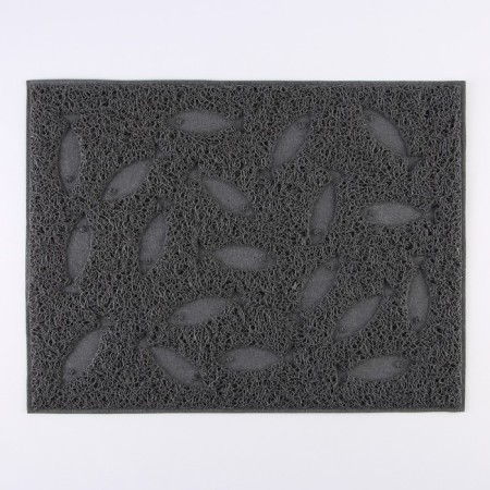 Universal rug for a bowl and fish tray, 30x40 cm, gray-2