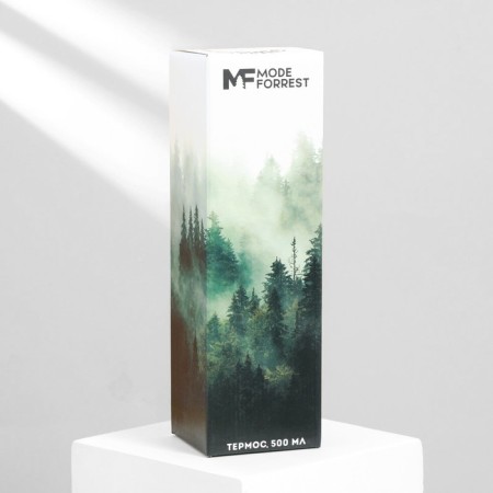 A thermos with a temperature indicator Mode Forrest, 500 ml gradient Gradient, retains heat of 8-10 hours-1