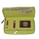 Women's wallet, lightning, yellow flotter color