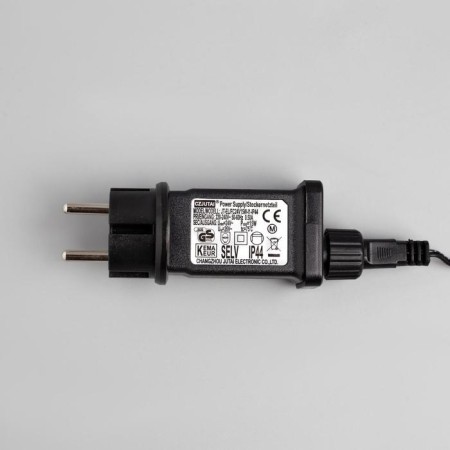 Girlyand "Clip-Light" 3 threads of 10 m, IP44, UMS, dark thread, 198 LED, white glow, 8 modes, 24 V-6