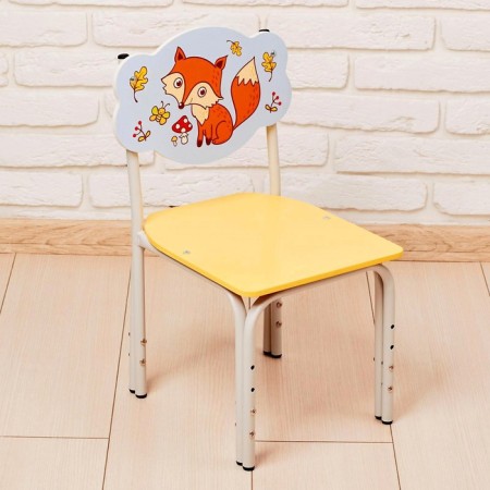 The stool is adjustable (1-3) Kuzya "Fox"