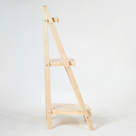 Wooden rack, 40 × 50 × 120cm, 3 tiers, "Dobroparov"-2
