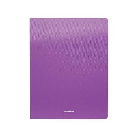 Folder with 20 A4 inserts, 500 μm, Erichkrause Diagonal Vivid, heat welding, mix-6