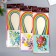 Strips for quilling "Color" (nr 240 strips) width 0.5 cm length 54 cm 26x11x0.5 cm