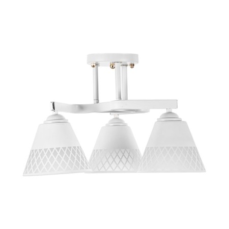 Ronan chandelier 3he27 40w is white 48x48x28 cm-4