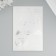 Stickers (stickers) "Wedding" 10x15 cm, color silver, 5-323
