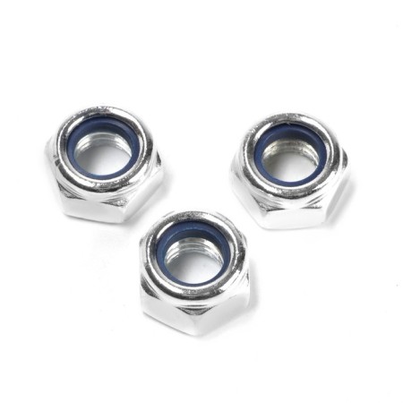 Hayk hexagonal tundra, Din985, M8, galvanized, 1 kg, self -ending with nylon.