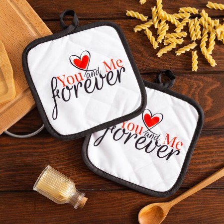 Kitchen set of MRS Right shares, take 17*17 cm - 2 pcs, 100% p/e