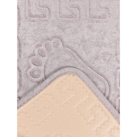 Rug, size 40x60 cm, lilac color-2