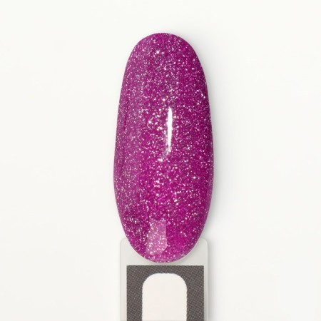 Gel nail polish, “shining Star”, reflective, 3-phase, 8ml, led/uv, purple color (013)-8