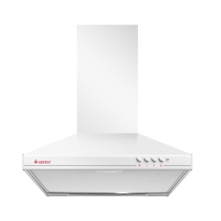 GEFEST hood at 11 K45, fireplace, 300 m3/h, 3 speeds, 50 cm, white-1