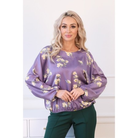 Female jumper, size 50, lilac color-5