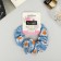 Hair elastic band "Orbit" Sunflower Print, 10 cm, mix
