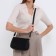 Bag Women's Cross-Bodi with a zipper, black color