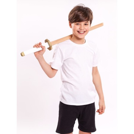 Katana wooden tree of games, scabbard, color white gold-4