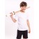 Katana wooden tree of games, scabbard, color white gold