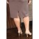 Female dress, size 62, beige color