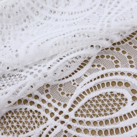 Lace elastic fabric, 180 mm × 23 ± 1 m, white color-1