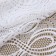 Lace elastic fabric, 180 mm × 23 ± 1 m, white color