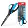 Scissors 19 cm, Explorer, increased thickness of blades, with non-steel coating, handles with anti-slip rubber inserts