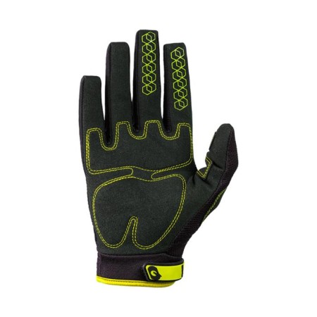 Men's gloves o’neal sniper elite, size S, black, yellow-1