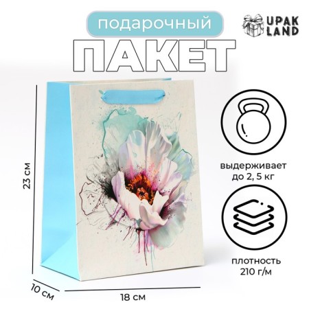 Laminated "depth" package, MS 18 × 23 × 10 cm