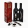 Set for the wine mini "for true connoisseurs" 20 x 10 cm