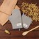Set of kitchen. Dolyana "Soul cuisine" Tsv. gray mittens-seging 20x28cm, Take17x17cm