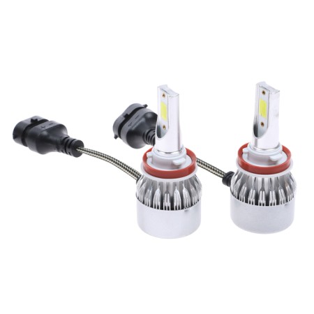 LED lamp DLED H8, C6 Original, 12V, 6500K, in a set 2 pcs-3