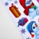 Interior sticker "Snowmen", 29.7 x 42 cm, New Year