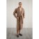 Male dressing gown, Schalka+Kant, size 54, chocolate color, waffle