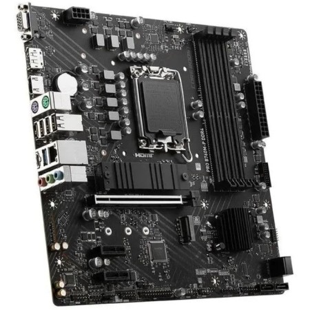 The MSI Pro B760M-P DDR4 SOC-1700 Intel B760 4XDDR4 MATX AC`97 8ch (7.1) GBLAN+ 10044-2