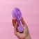 Comb - mini massage, 5.5 × 14 cm, purple color