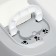 Domik toilet for cats closed with a door 57*43*38 cm, gray