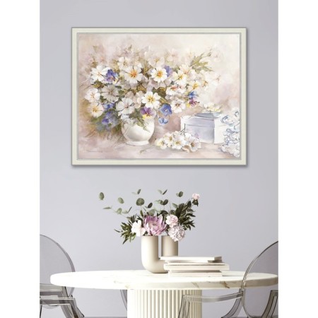 Reproduction of the picture "Tenderness", 50x65, frame (45-a355)-8