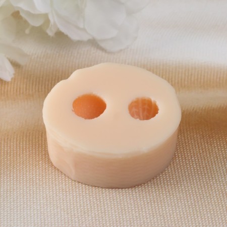 Silicone Mold "Mandarin - Orange" 1.5x1.5x1.3 cm; 1.1x1.1x1 cm-2