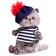 Soft toy "Basik in the vest and take", 25 cm