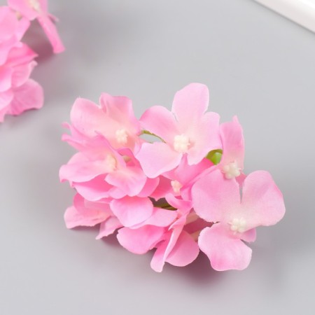 Flowers for decorating "hydrangea" pink 10x10 cm-1
