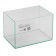 Terrarium with a lid, 12 liters, 30 x 20 x20 cm, black