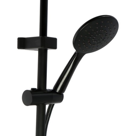The shower system Zein Z1015, tropical and hand watering can, hose 150 cm, black-8