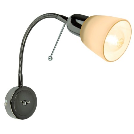 Spot Lettura 1x40W E14, dark chrome 9x7x25 cm-1