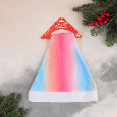 Kolpak New Year's "gradient" 28x39 cm pink-blue-2