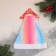 Kolpak New Year's "gradient" 28x39 cm pink-blue