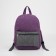 Baby backpack on lightning, external pocket, reflective strip, lilac color