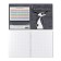 Subject notebook, 48 sheets, cage, computer science Erichkrause "Chubrik", plastic cover silk-screen covers, OFSET BELICT 100%, information block