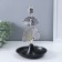 Summary Metal per 1 candle "Ginkgo sheet" D-2 cm 15.5x15.5x24.5 cm