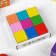 Wooden cubes "Mini" 9 pcs., 2.7 × 2.7 cm, Mix color, volume